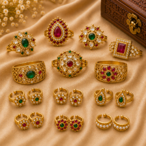 Finger Ring & Toe Ring Sets