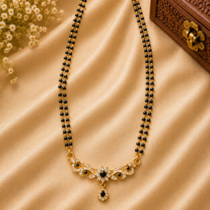 Classic Black Beads Chain