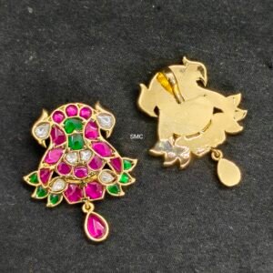 Peacock Style Jadav Pendant