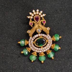 Small Peacock Pendant