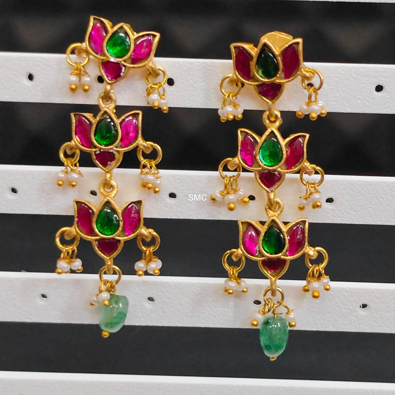 Lotus Earrings
