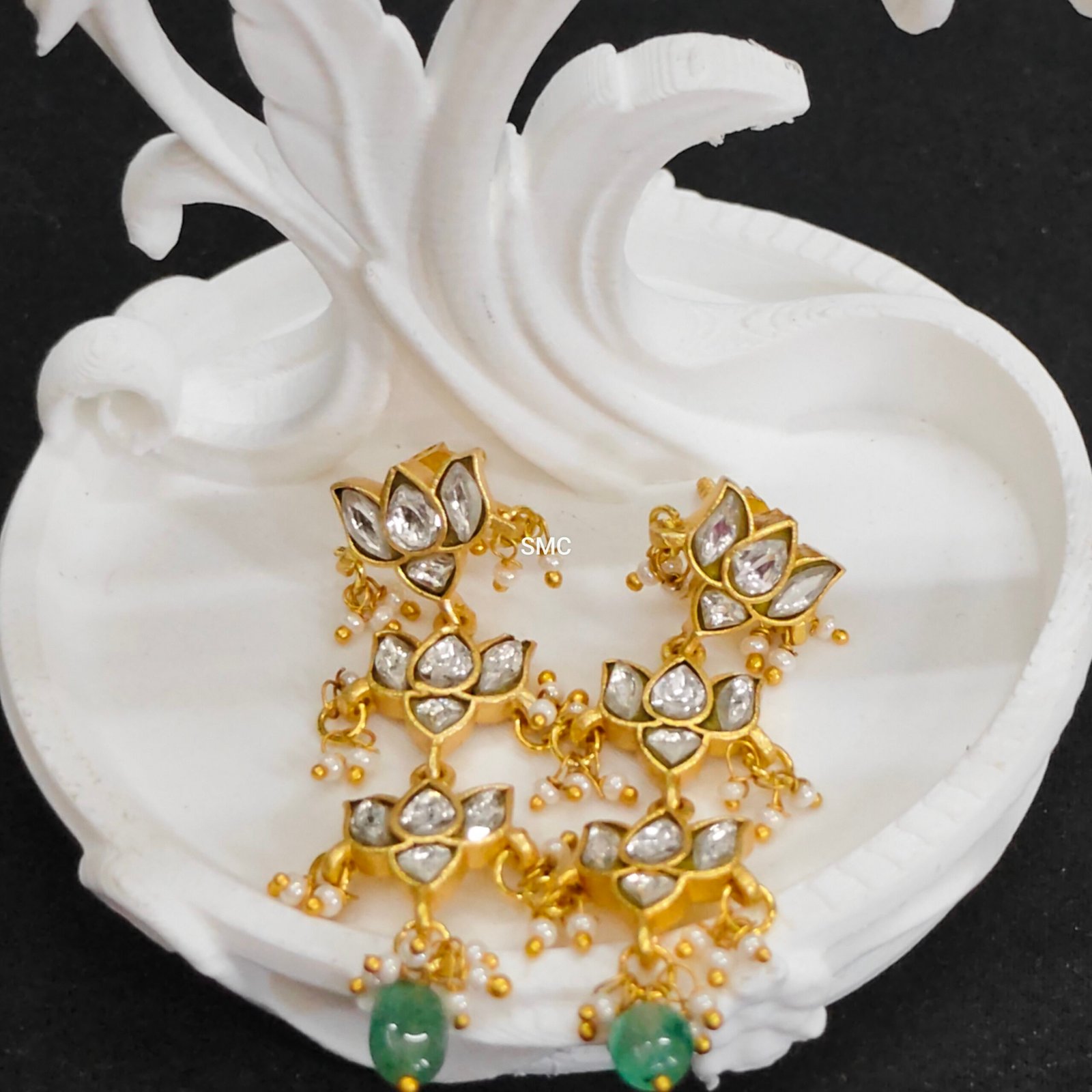 Lotus Earrings - Image 4